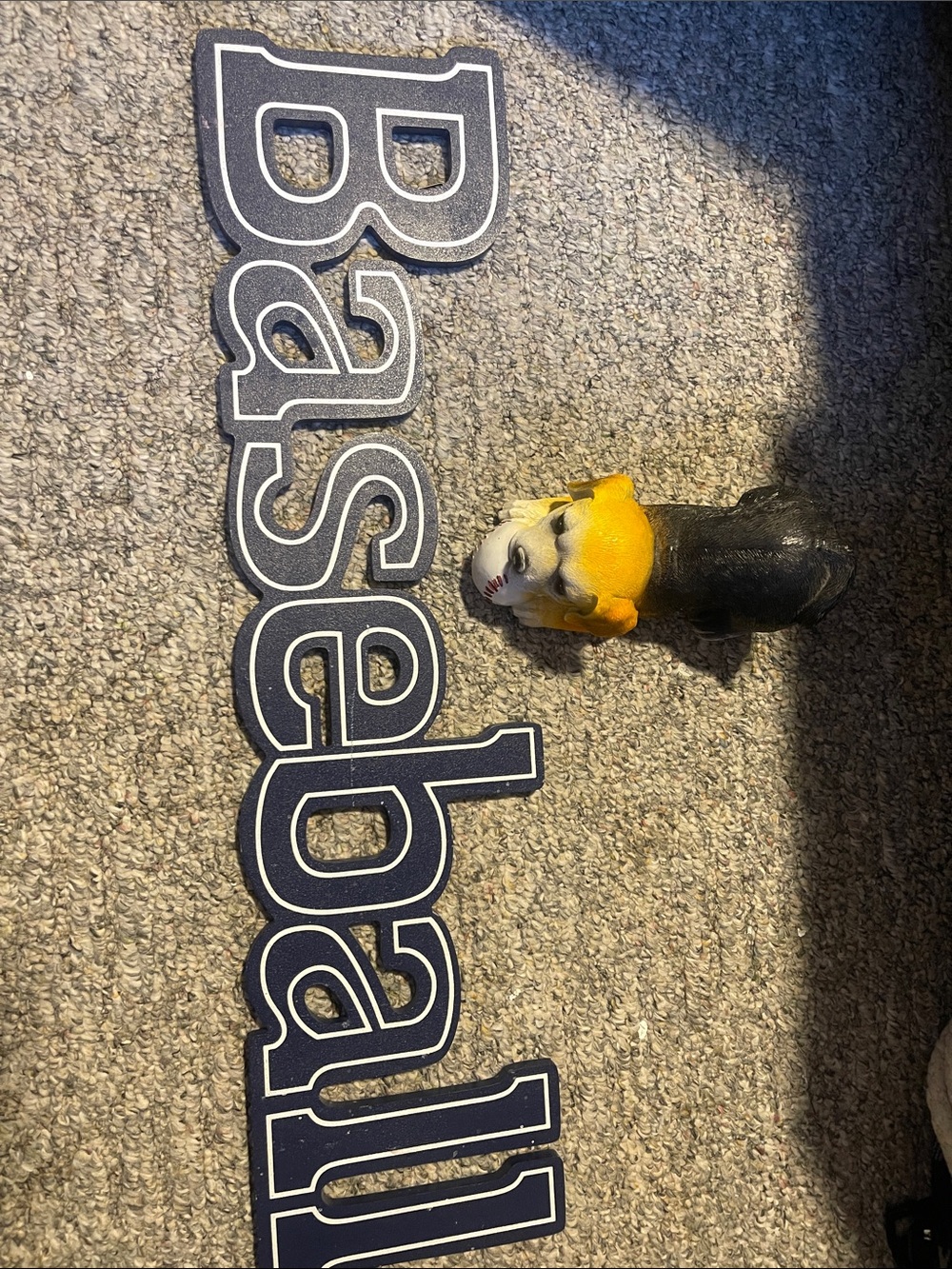 Kids Toy Figure — Yellow and Black Play Figure